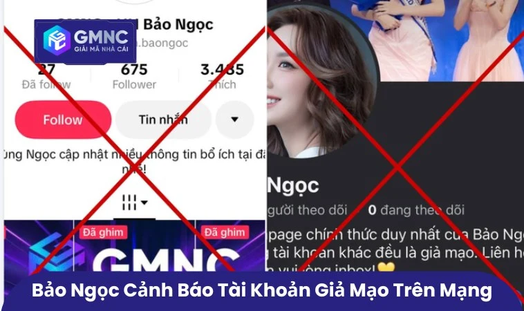 Bảo Ngọc cảnh báo tài khoản giả mạo trên mạng