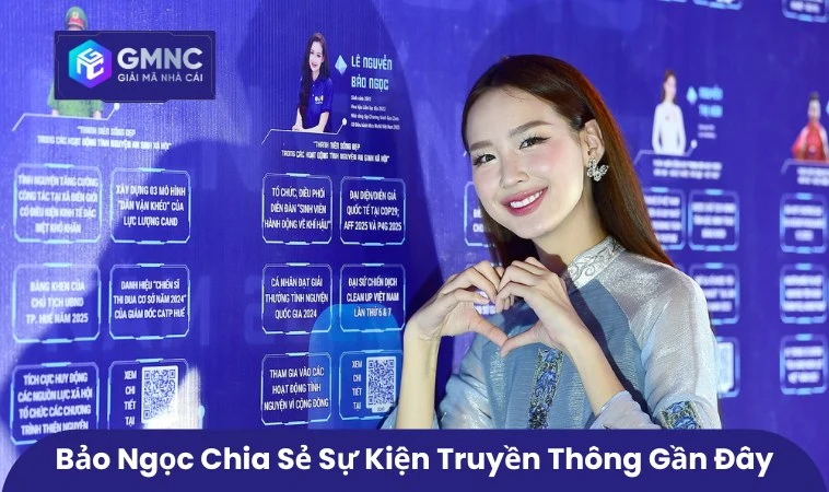 Bảo Ngọc chia sẻ sự kiện truyền thông gần đây