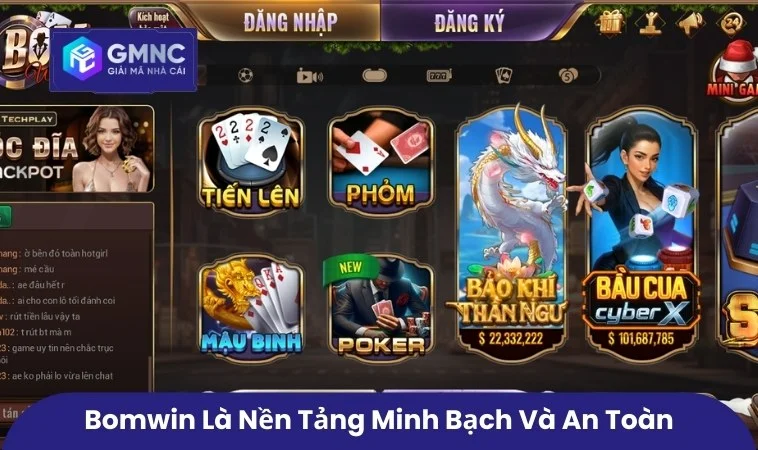 Bomwin – Lý Do Bomwin Được Đông Đảo Người Chơi Tin Tưởng 1 Bomwin xây dựng nền tảng minh bạch và an toàn
