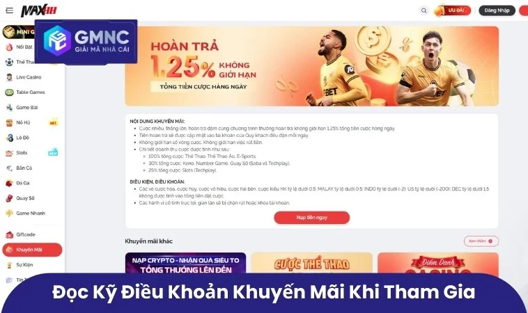 Đọc kỹ điều khoản khuyến mãi khi tham gia