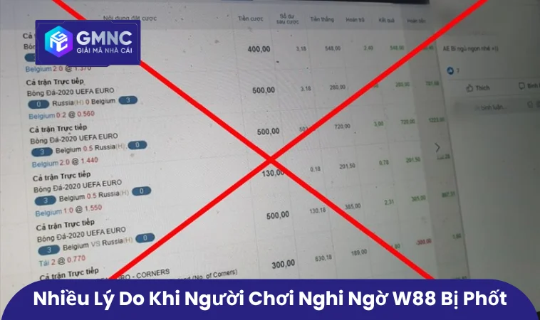 W88 Có Bị Phốt Không? Thực Hư Những Phản Ánh Liên Quan Đến W88 2 Nhiều lý do khi người chơi nghi ngờ W88 bị phốt
